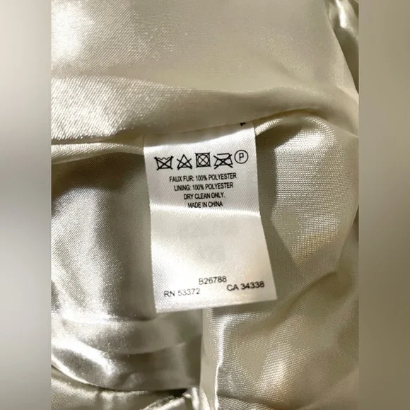 French Connection Colorblocked Teddy Coat NWT - Picture 7 of 7